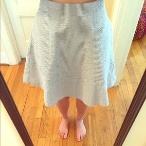 Seer sucker skirt